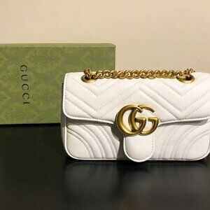 Gucci GG Marmont Small Matelassé Shoulder Bag